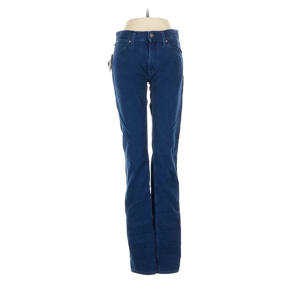 NWT Michael Bastian Blue Corduroy Slim Pants 46 US 30